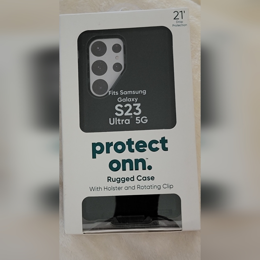 On Running Black Rugged Case for Samsung Galaxy S23 Ultra